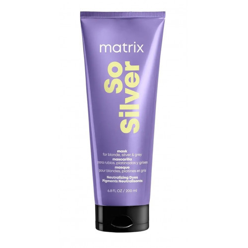 Matrix Total Results Color Obsessed So Silver Maska balinātiem matiem 200ml