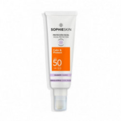 Sophie Skin Sun Protection Calm & Protect Facial Sunscreen Nomierinošs saules aizsargkrēms ar SPF50 aizsardzību 50ml