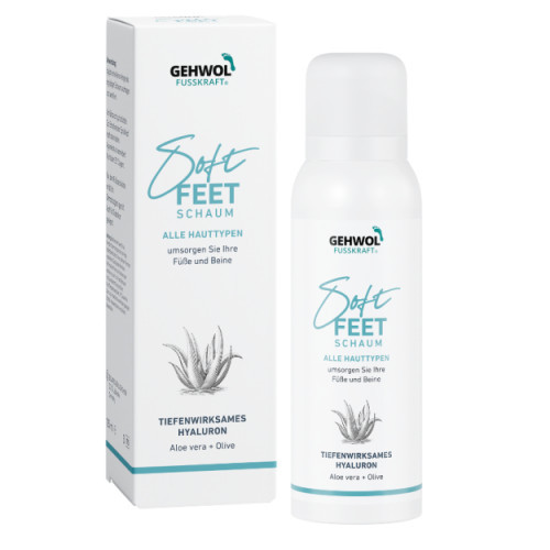 Gehwol Soft Feet Foam Mitrinošas putas pēdām 125ml