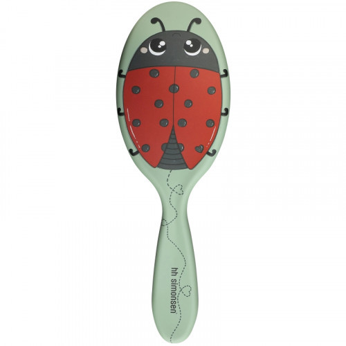 HH Simonsen Wonder Brush KIDS Ovāla matu suka bērniem Ladybug