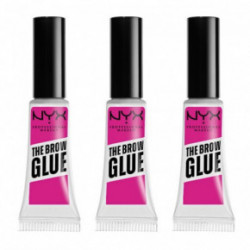NYX Professional Makeup The Brow Glue Uzacu veidošanas gēla komplekts