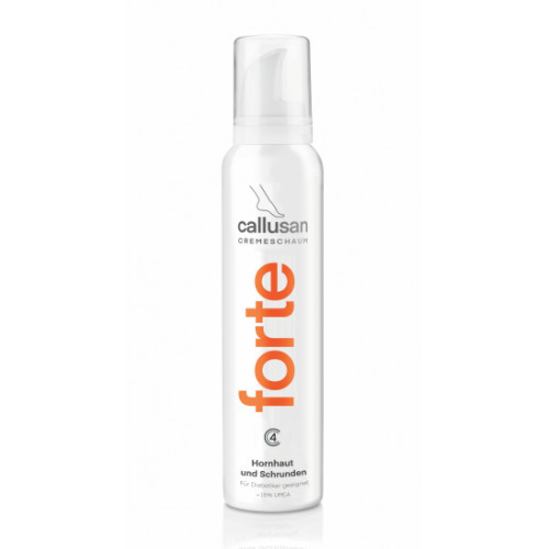 Callusan Forte Cream Mousse Krēmveida putas saplaisājušām un cietām pēdām 175ml