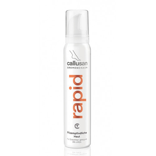 Callusan Rapid Cream Mousse Krēmveida putas kairinātai un sēnīšu skartai ādai 125ml