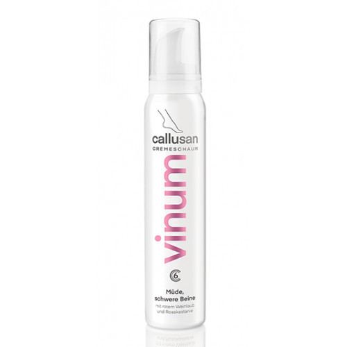 Callusan Vinum Cream Mouss Krēmveida putas nogurušām un smagām kājām 125ml