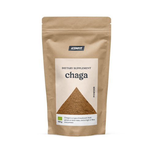 Iconfit Chaga Powder Natural Čagas pulveris 100g