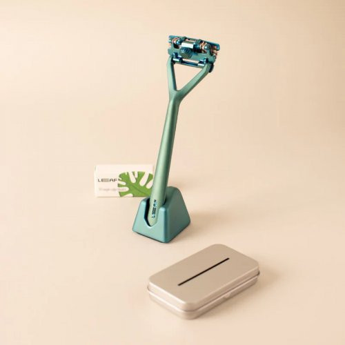 Leaf Shave The Leaf Kit Skūšanas piederumi Chrome
