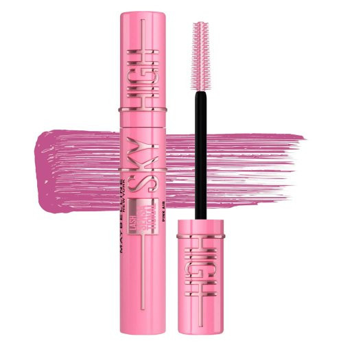 Maybelline New York Lash Sensational Sky High Pink Air Skropstu tuša Pink