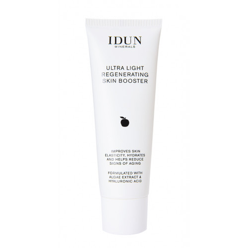 IDUN Ultra Light Regenerating Skin Booste Īpaši viegls atjaunojošs sejas serums ar aļģu ekstraktiem un hialuronskābi 50ml