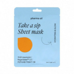 Pharma Oil Take A Sip Sheet Mask Mitrinoša lokšņu sejas maska 25ml