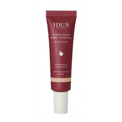 IDUN Hydra Soft Mineral Foundation Šķidrā minerāla grima bāze 30ml