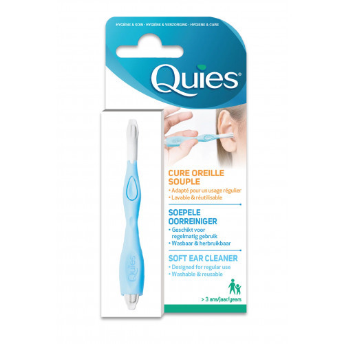 Quies Soft Ear Cleanser Atkārtoti lietojams plastmasas ausu tīrīšanas uzgalis 1gab.
