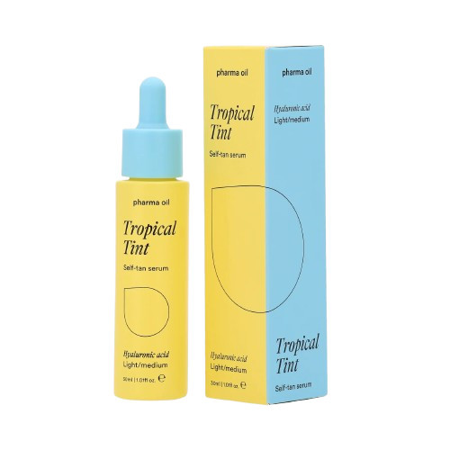 Pharma Oil Tropical Tint Self- Tan Serum Pašiedeguma serums 30ml