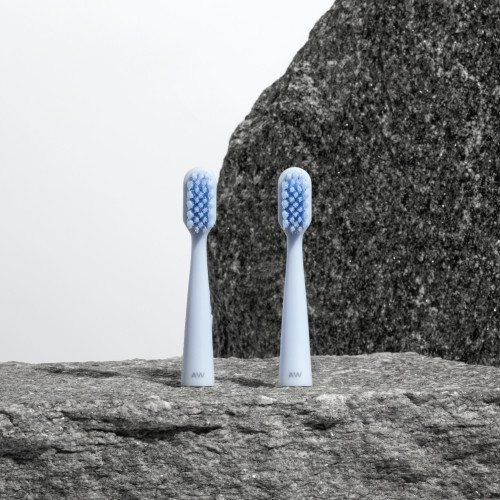 Alpine White Sonic Toothbrush Replacement Heads Zobu birstes maināmie uzgaļi 2vnt