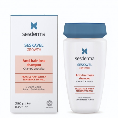 Sesderma Seskavel Growth Anti-Hair Loss Šampūns pret matu izkrišanu 250ml