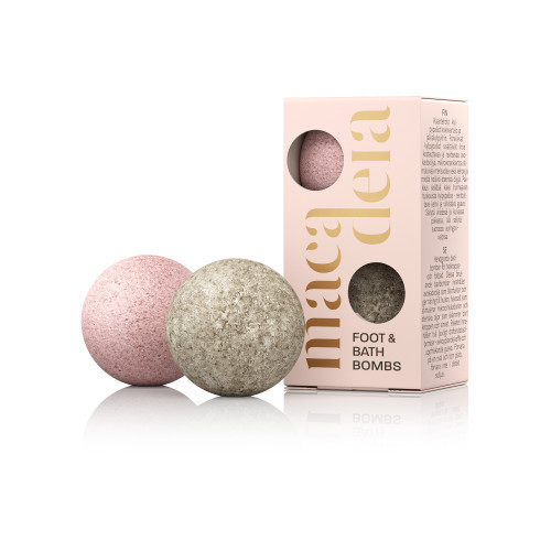Macadeia Bath Bombs Relaxing Coffee & Refreshing Guava Vannas bumbas 2vnt