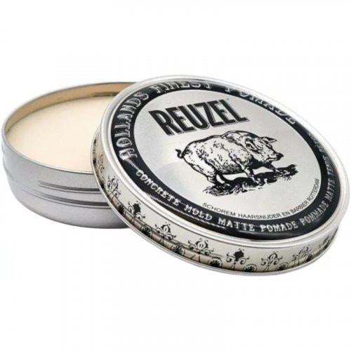 Reuzel Concrete Hold Matte Pomade Īpaši stipras fiksācijas matu veidošanas pomāde 35g