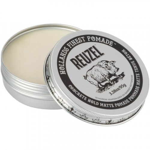 Reuzel Concrete Hold Matte Pomade Īpaši stipras fiksācijas matu veidošanas pomāde 35g