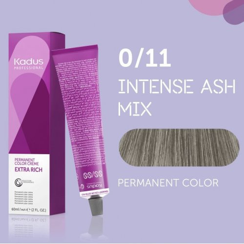 Kadus Professional Extra Rich Creme Permanent Hair Color Matu krāsa 60ml