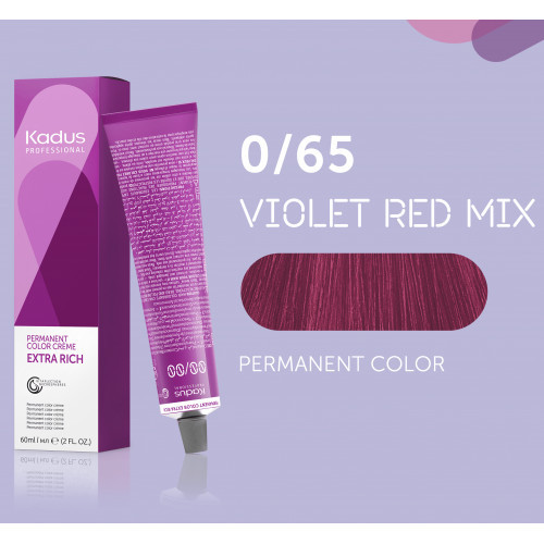 Kadus Professional Extra Rich Creme Permanent Hair Color Matu krāsa 60ml