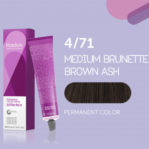 Kadus Professional Extra Rich Creme Permanent Hair Color Matu krāsa 60ml
