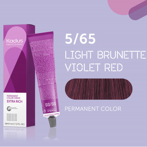 Kadus Professional Extra Rich Creme Permanent Hair Color Matu krāsa 60ml