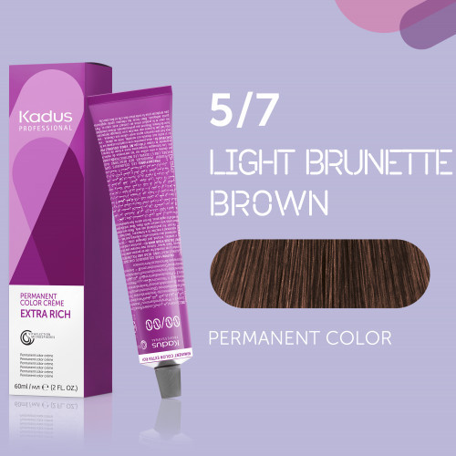 Kadus Professional Extra Rich Creme Permanent Hair Color Matu krāsa 60ml