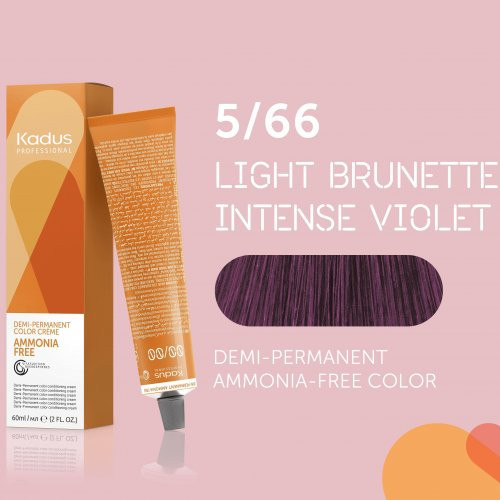 Kadus Professional Demi Permanent Ammonia Free Color Matu krāsa bez amonjaka 60ml