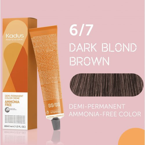 Kadus Professional Demi Permanent Ammonia Free Color Matu krāsa bez amonjaka 60ml