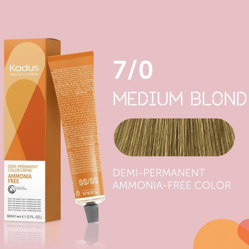 Kadus Professional Demi Permanent Ammonia Free Color Matu krāsa bez amonjaka 60ml