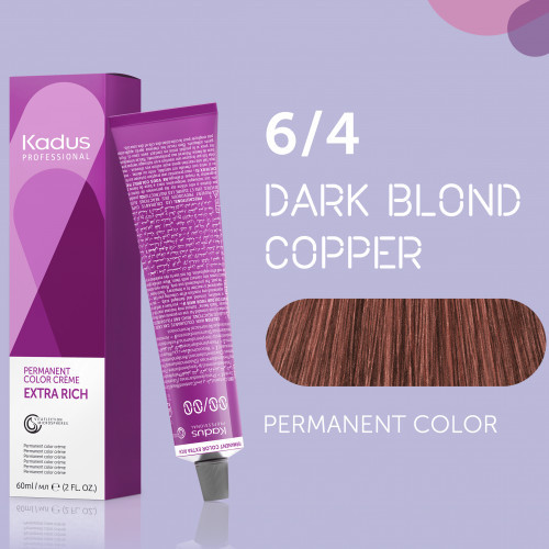 Kadus Professional Extra Rich Creme Permanent Hair Color Matu krāsa 60ml