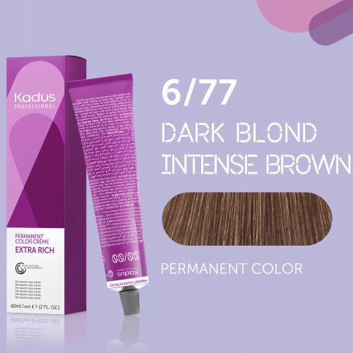 Kadus Professional Extra Rich Creme Permanent Hair Color Matu krāsa 60ml