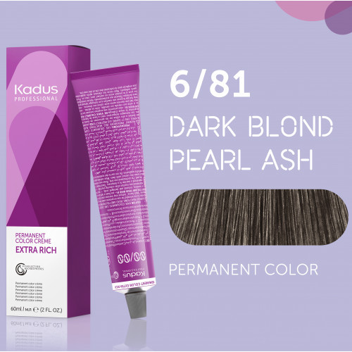 Kadus Professional Extra Rich Creme Permanent Hair Color Matu krāsa 60ml