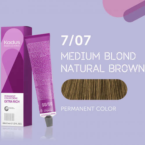 Kadus Professional Extra Rich Creme Permanent Hair Color Matu krāsa 60ml