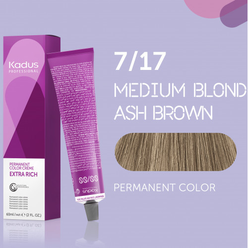 Kadus Professional Extra Rich Creme Permanent Hair Color Matu krāsa 60ml