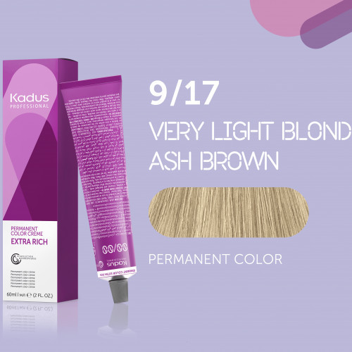 Kadus Professional Extra Rich Creme Permanent Hair Color Matu krāsa 60ml