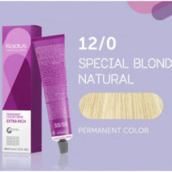 Kadus Professional Extra Rich Creme Permanent Hair Color Matu krāsa 60ml