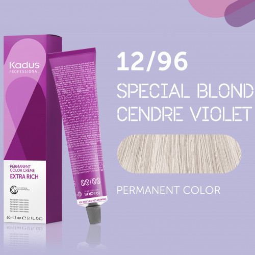 Kadus Professional Extra Rich Creme Permanent Hair Color Matu krāsa 60ml
