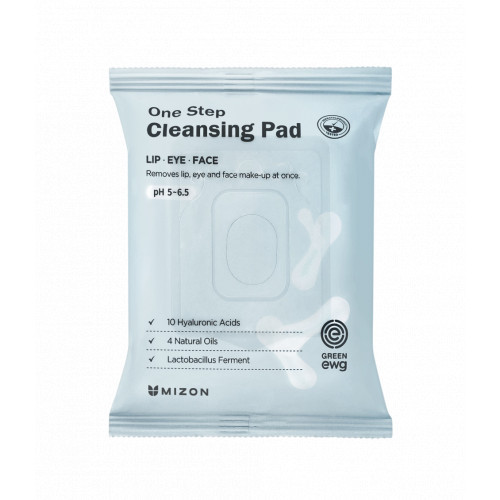 Mizon One Step Cleansing Pad Grima noņemšanas spilventiņi 30gab.