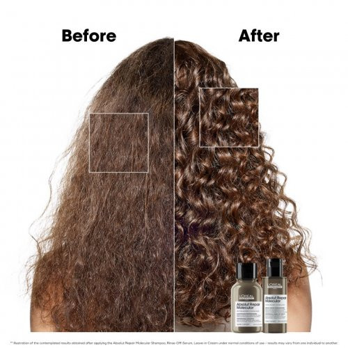 L'Oréal Professionnel Absolut Repair Molecular Hair Mini Duo Kit Molekulāro struktūru atjaunojošs komplekts Komplekts
