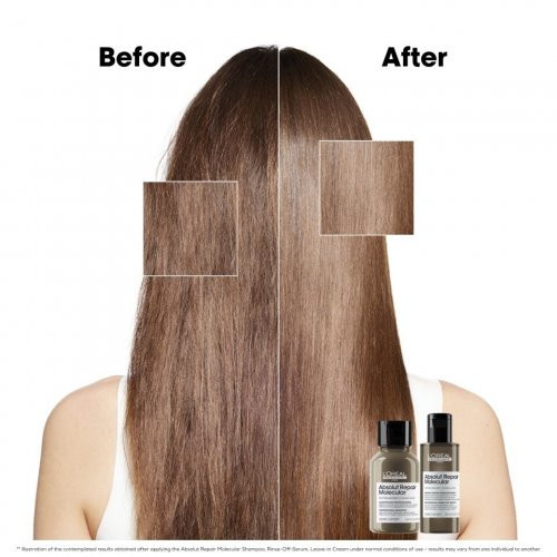 L'Oréal Professionnel Absolut Repair Molecular Hair Mini Duo Kit Molekulāro struktūru atjaunojošs komplekts Komplekts
