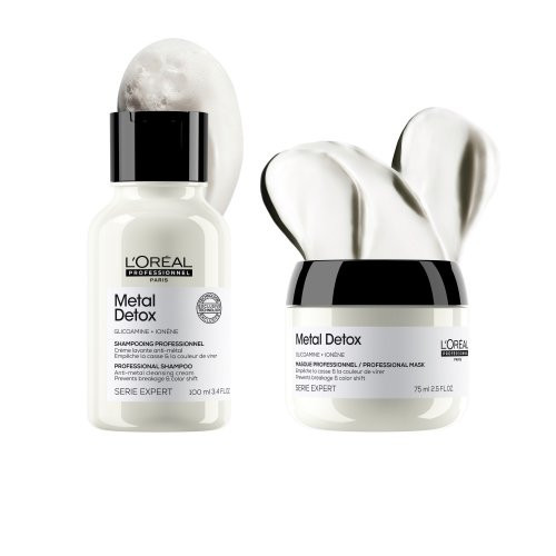 L'Oréal Professionnel Metal Detox Mini Duo Komplekts visiem matu tipiem Komplekts