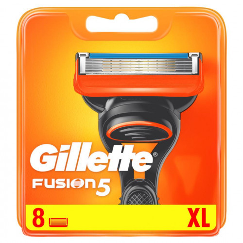 Gillette Fusion 5 Razor Blades Skuvekļu maināmās kasetnes 4 vnt.
