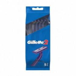 Gillette 2 Disposable Razors Vienreizlietojamie skuvekļi 5vnt