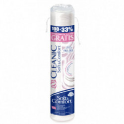Cleanic Soft&Comfort Cotton Pads Vates diski 133 vnt.
