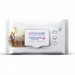 Cleanic Antibacterial Wet Wipes Mitrās salvetes 15vnt