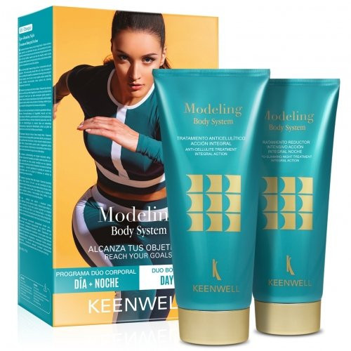 Keenwell Modeling Body System Anti-cellulite Kit Nr.1 Rinkinys su anticeliulitinėmis priemonėmis Komplekts