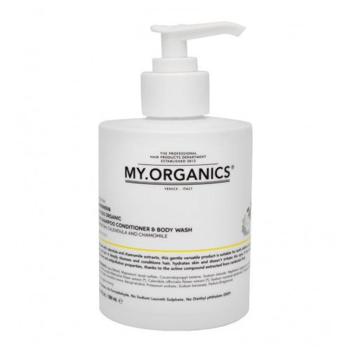 My.Organics My.Kids Supernova 3in1 Šampūns, kondicionieris un ķermeņa mazgāšanas līdzeklis bērniem 300ml