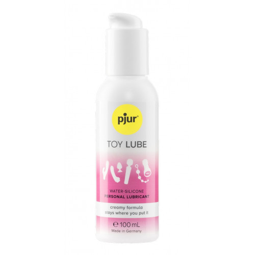 Pjur Toy Lube Personal Lubricant Ūdens un silikona kombinēts lubrikants 100ml