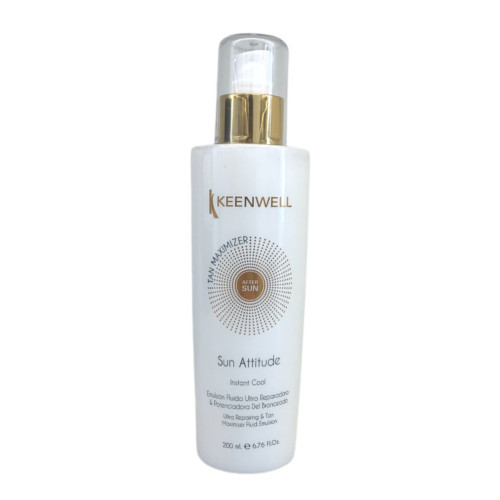 Keenwell Sun Attitude Instant Cool After Sun Nomierinoša un iedegumu pagarinoša emulsija pēc sauļošanās 200ml