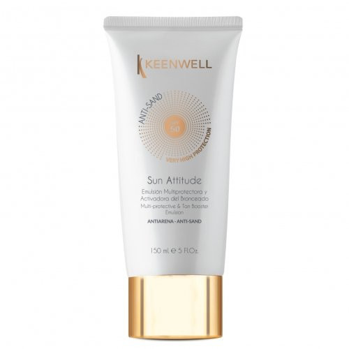 Keenwell Sun Attitude Anti-Sand SPF50 Aizsargājoša iedeguma emulsija ķermenim 150ml